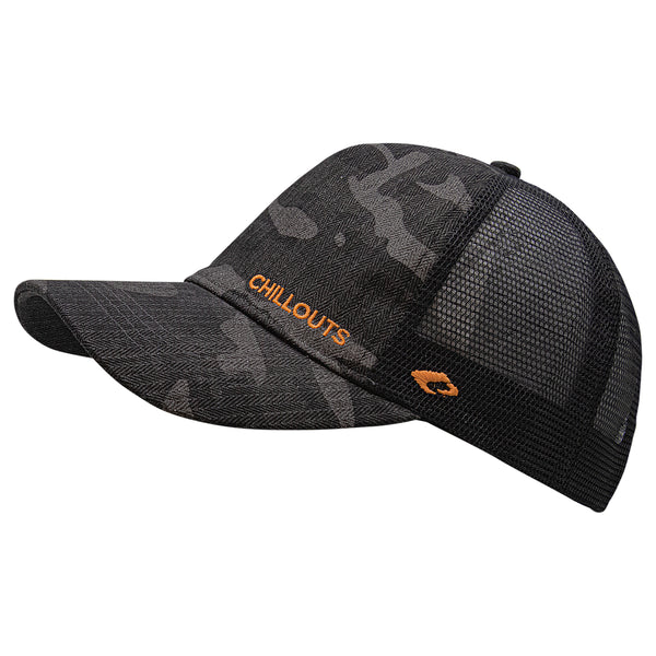 Trucker Cap mit Kunststoffnetz Chillouts chillouts! - Praktische – bei Caps Headwear