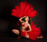 Burlesque Feather Fans by The Playful Pear