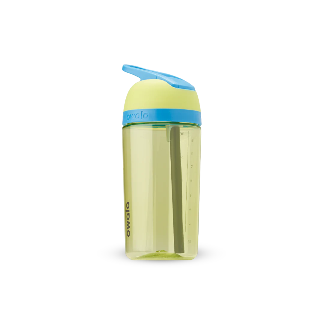 Owala KIDS FreeSip Stainless Steel / 16oz / Color: Splishy Splashy