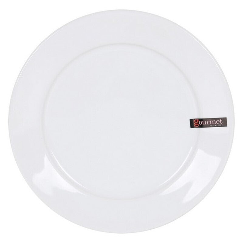 Assiette plate Gastro Porcelaine Blanche. Dakar - SENEGAL