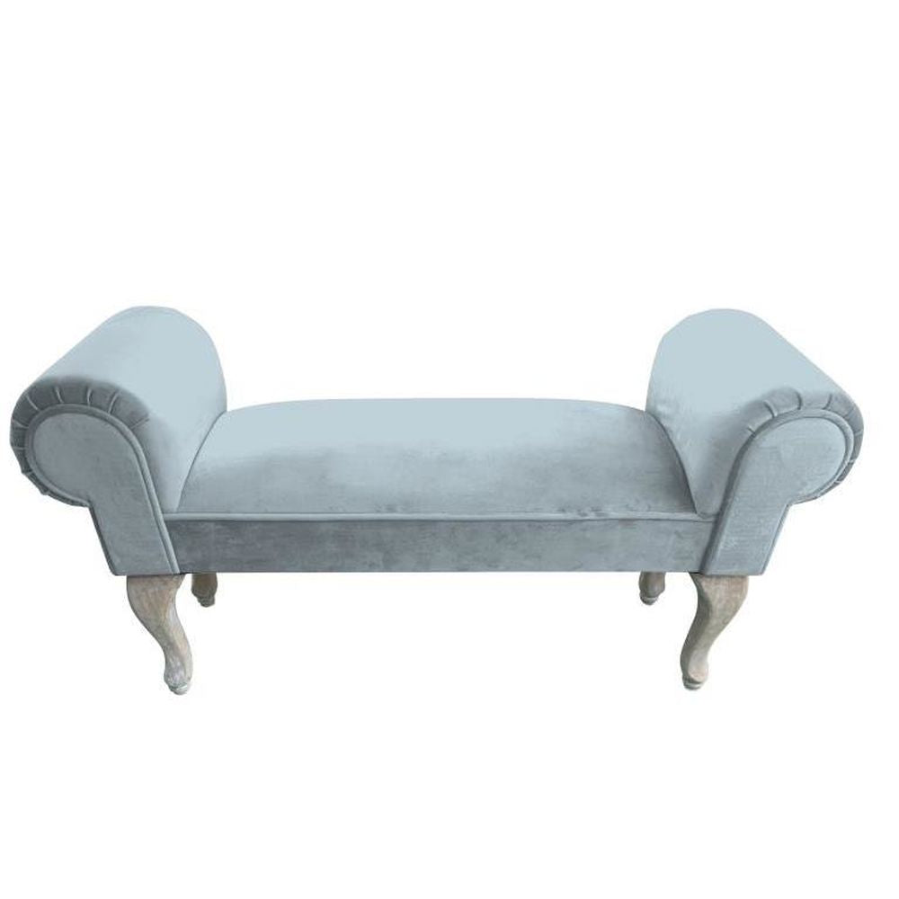 Banc DKD Home Decor Polyester Bleu Ciel Pinède (105 x 30 x 54 cm). Dakar - SENEGAL