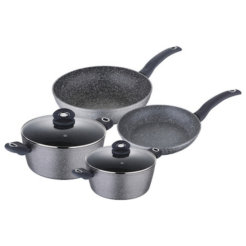 Batterie de cuisine Bergner Orion Grey Aluminium Trempé (6 pcs). Dakar - SENEGAL