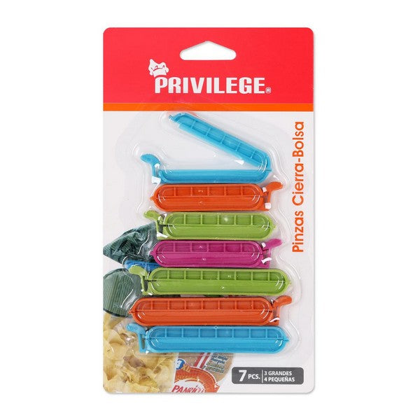 Clips de fermeture de sac Privilege (7 pcs). Dakar - SENEGAL