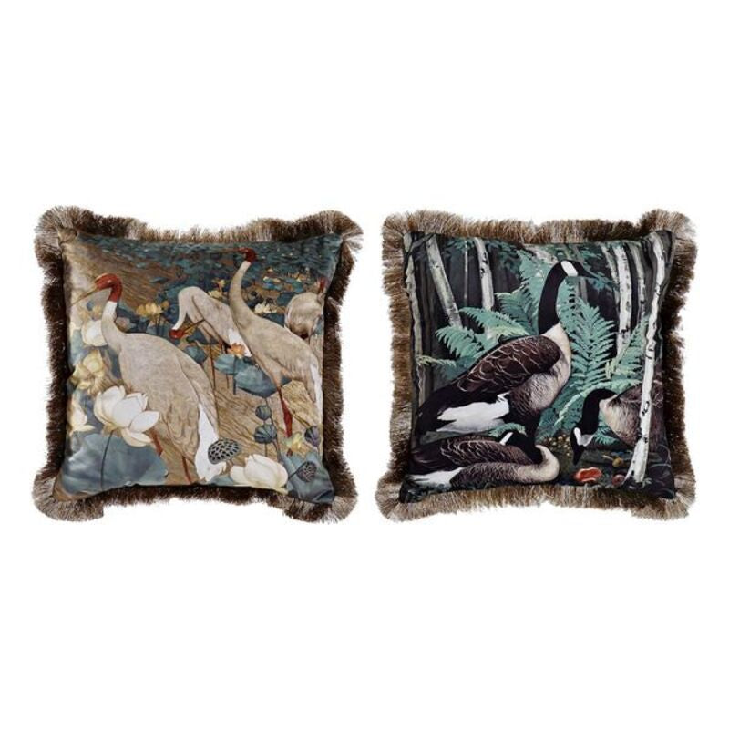 Coussin DKD Home Decor Oiseaux Polyester (45 x 45 cm) (2 pcs). Dakar - SENEGAL