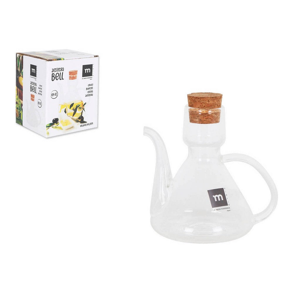 Cruet La Mediterránea Cloche Verre Borosilicate Avec Couvercle (125 cc). Dakar - SENEGAL