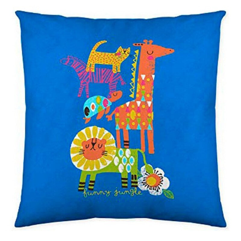 Housse de coussin Cool Kids Funny Jungle (50 x 50 cm). Dakar - SENEGAL