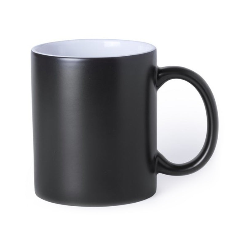 Mug en Céramique 145837 (350 ml) Bicolore Noir. Dakar - SENEGAL
