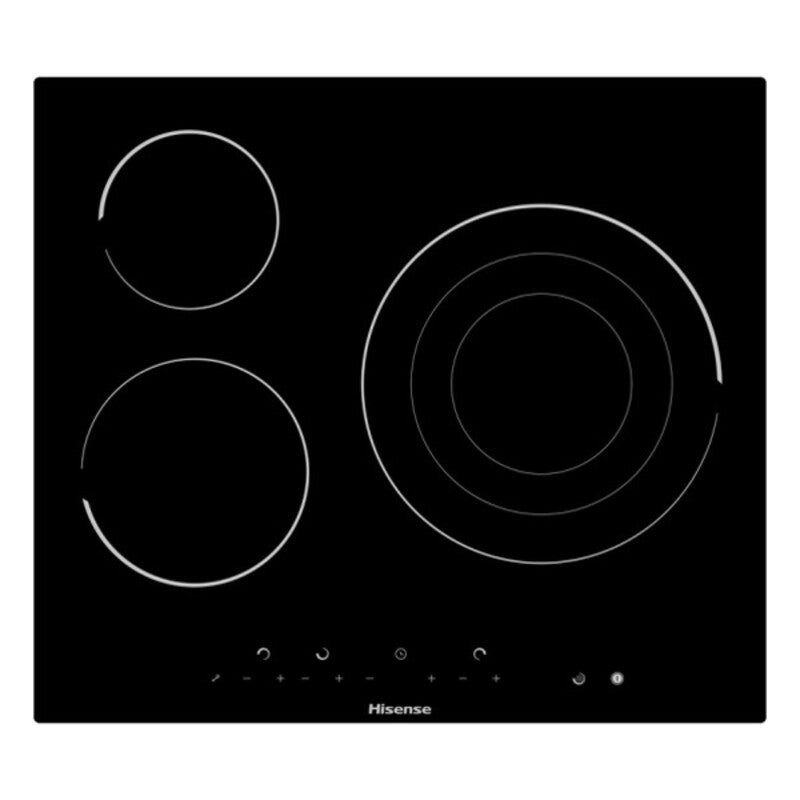 Table de cuisson vitrocéramique Hisense E6322C 60 cm Noir (3 zones de cuisson). Dakar - SENEGAL