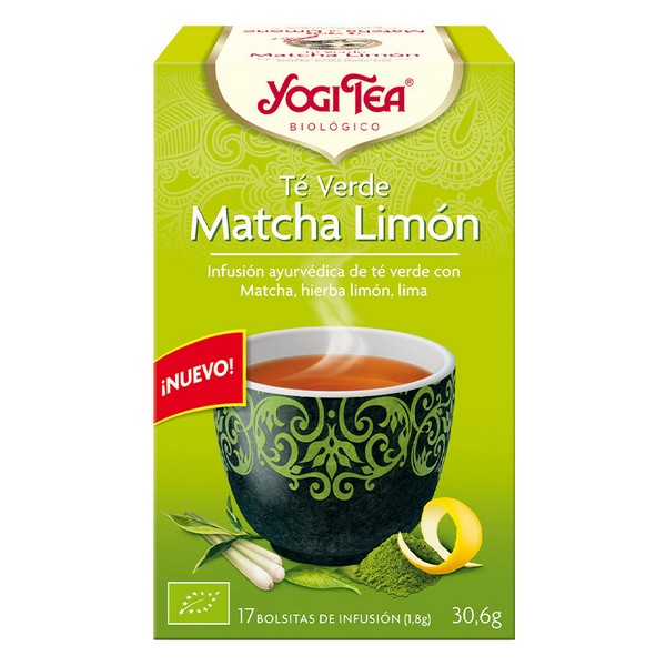 Thé vert Yogi Tea Matcha Citron (17 x 1,8 g). Dakar - SENEGAL