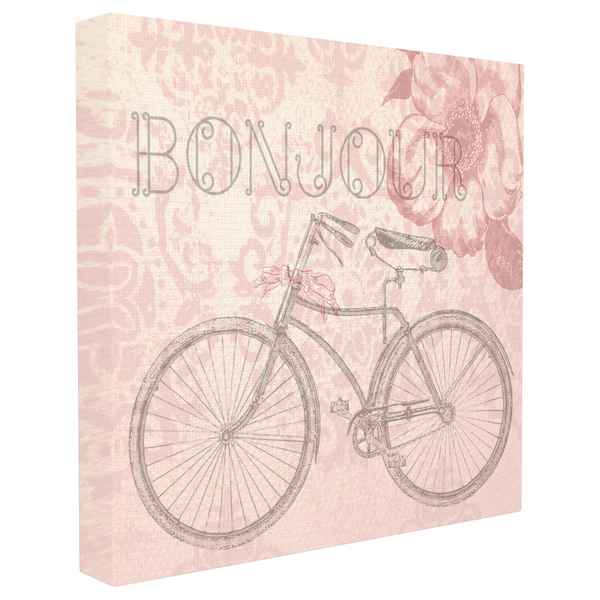 Toile Bonjour Vintage (62 x 5 x 62 cm) (Remis à neuf C). Dakar - SENEGAL