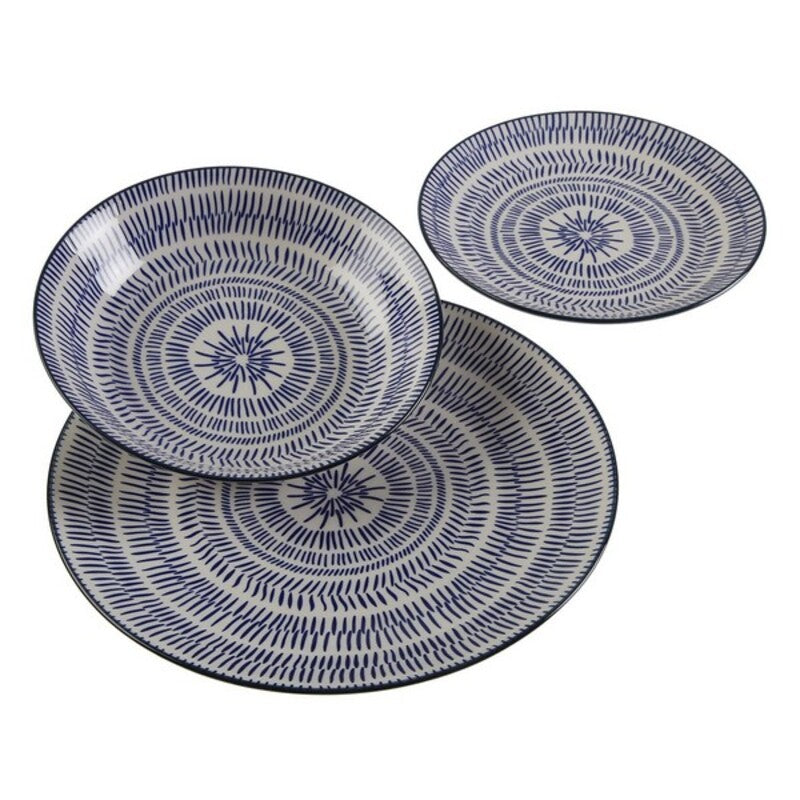Vaisselle Spin Bleu Porcelaine (18 Pièces). Dakar - SENEGAL
