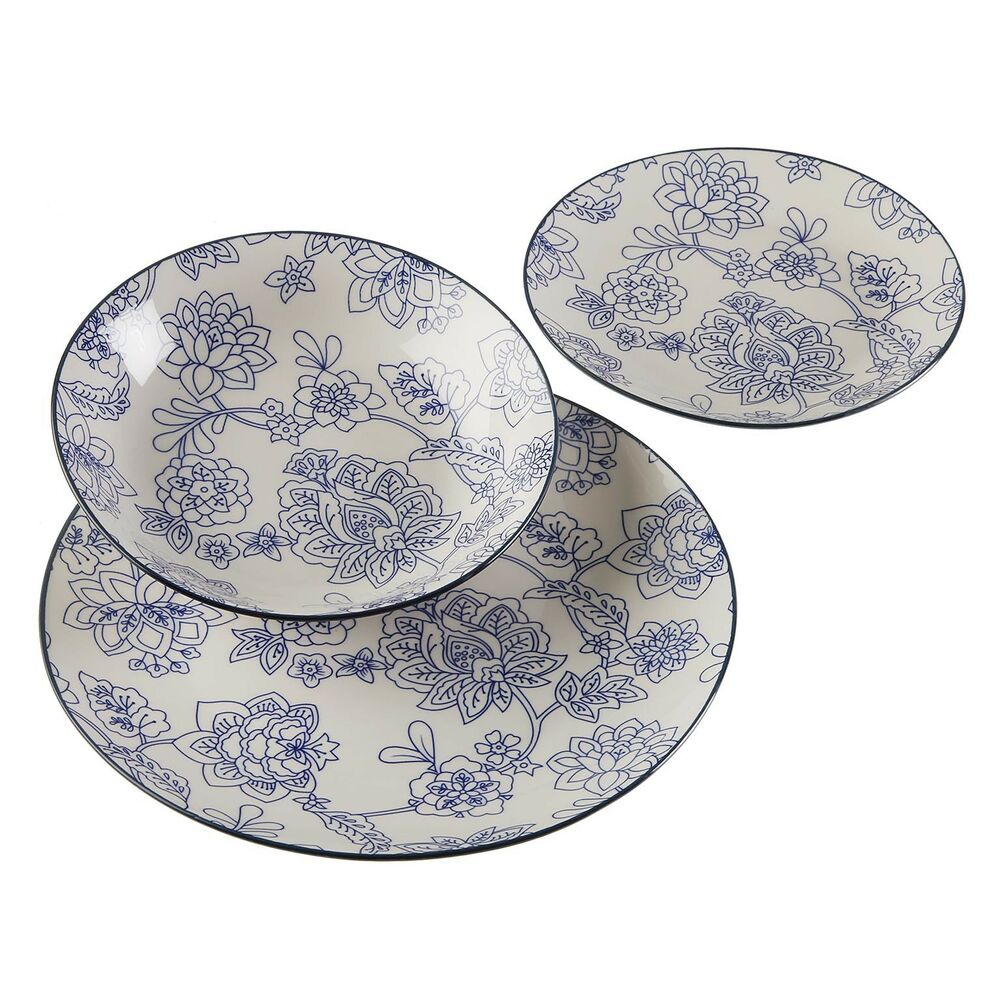 Vaisselle Versa Aramis Porcelaine Bleue (18 Pièces). Dakar - SENEGAL