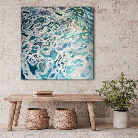 Latest abstract painting by Sandra Vincent