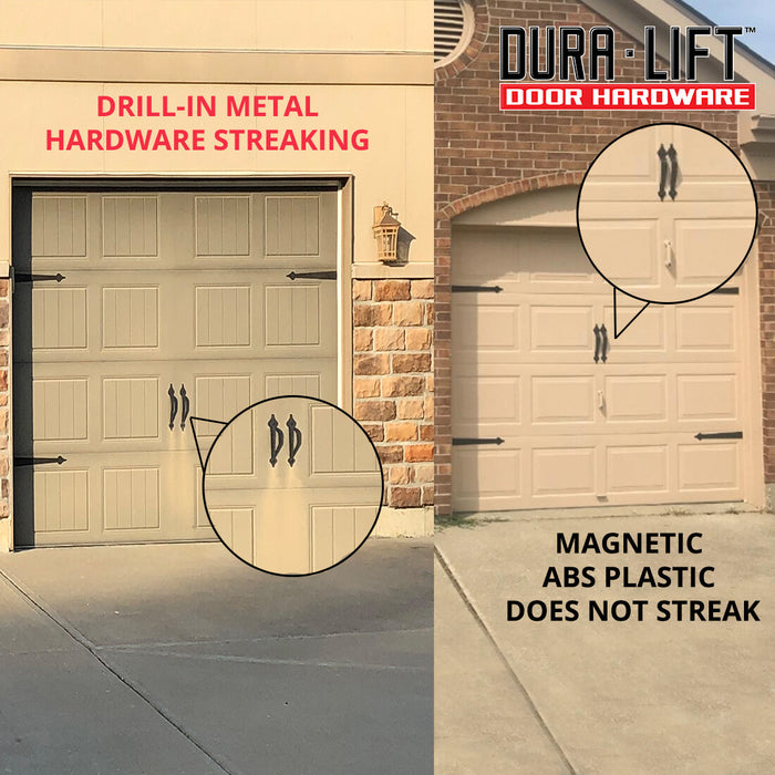 Carriage Style Magnetic Garage Door Hardware Dura Lift Door Hardware