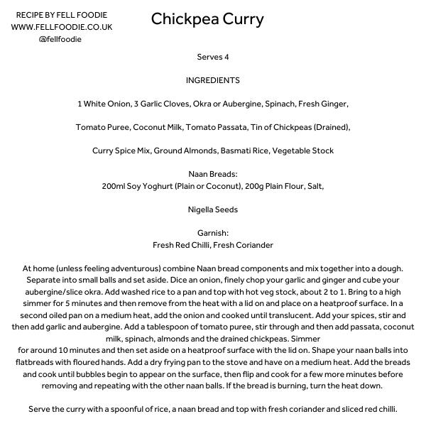 Chickpea Curry