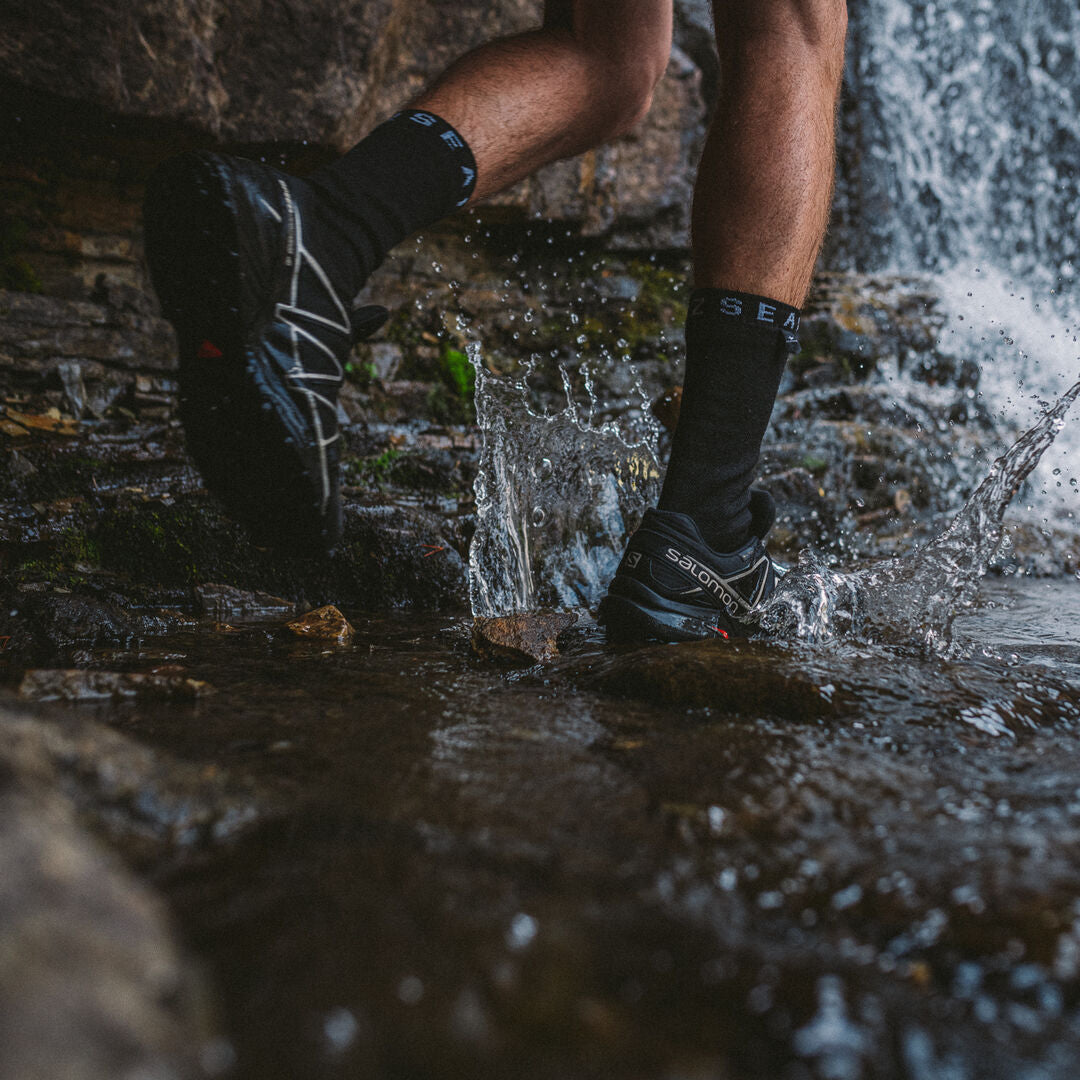 100% waterproof socks, hats, and gloves