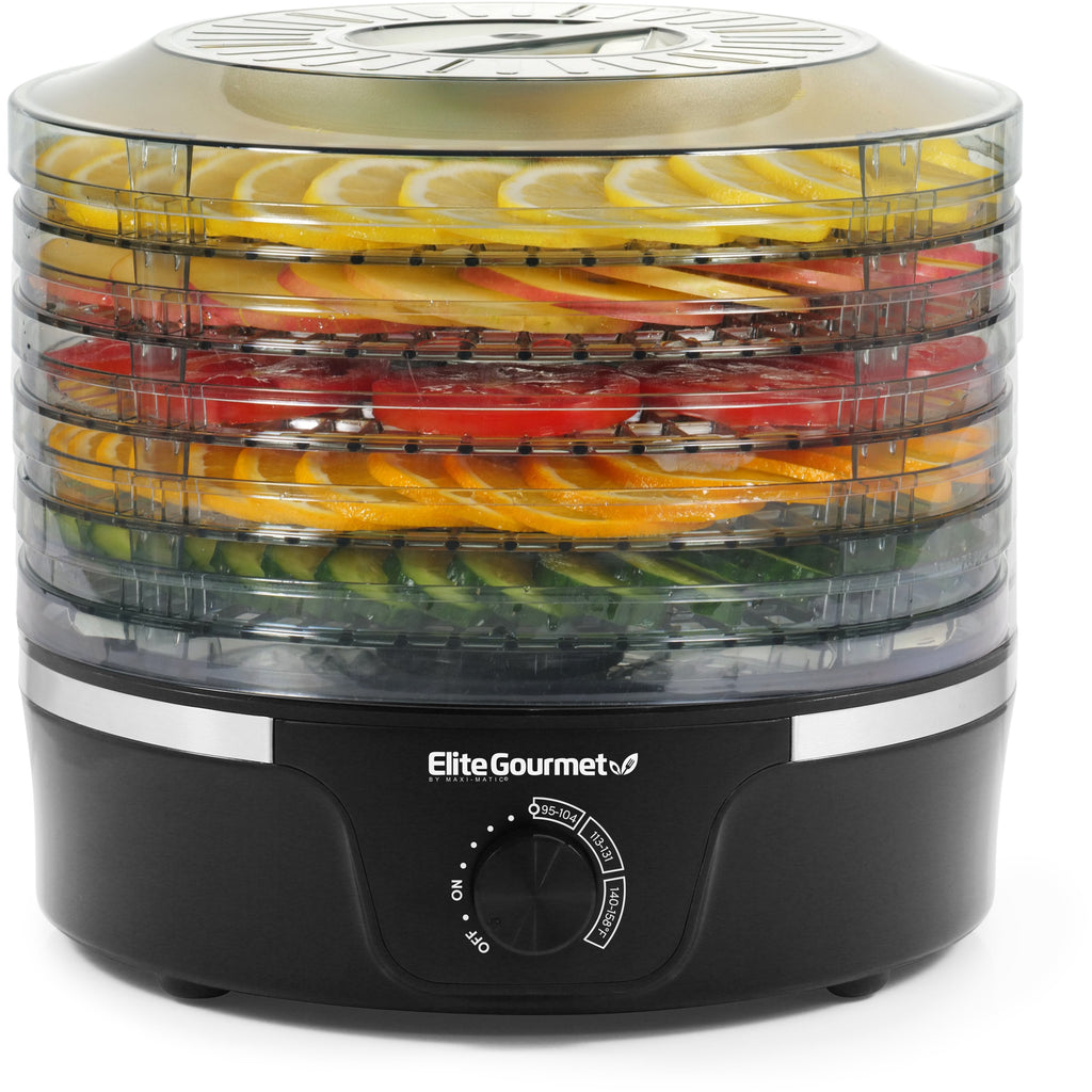 Elite 5 Tier Food Dehydrator [EFD319] – Shop Elite Gourmet - Small Kitchen Appliances