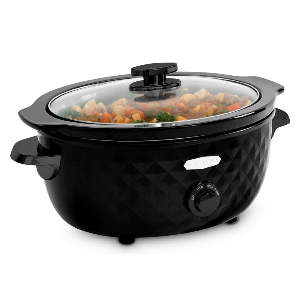 bella diamonds collection 6 qt manual slow cooker