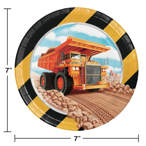 construction party plate