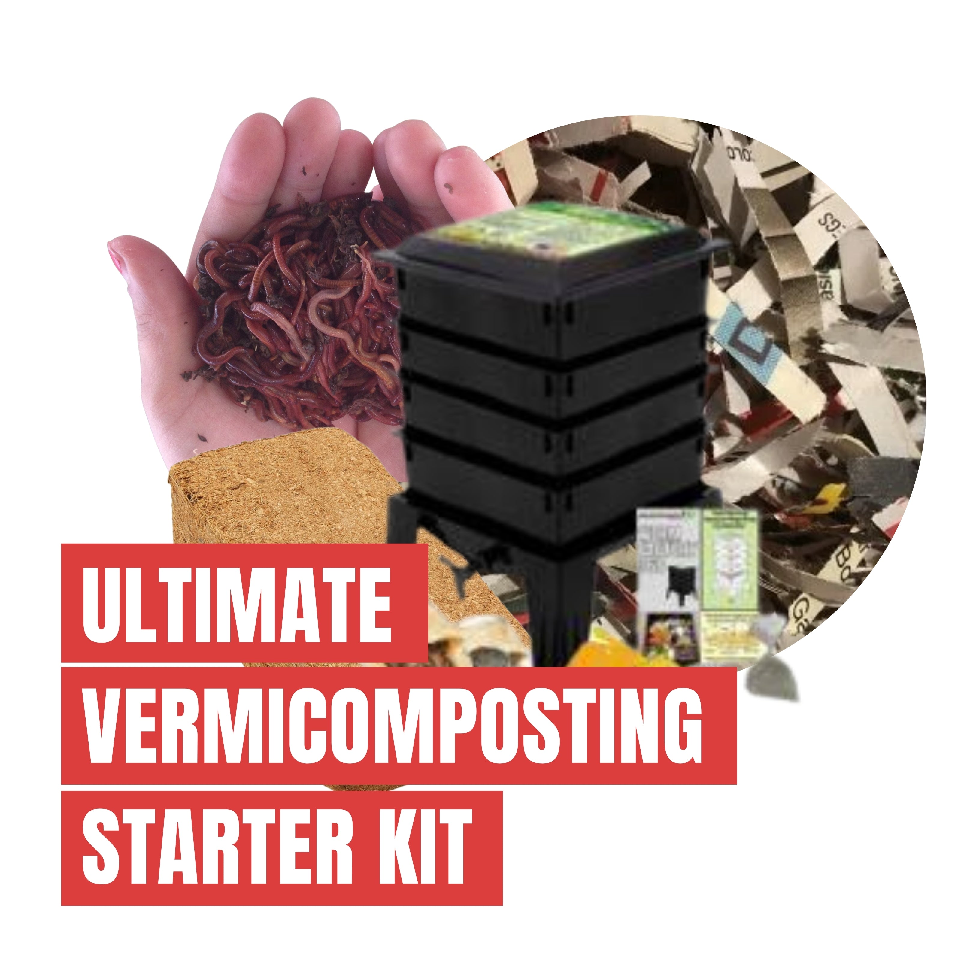 Worm Starter Kit for Vermi Composting in Canada