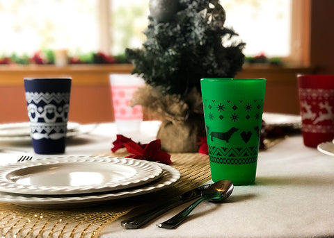 Holiday Pint Glasses