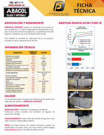 ficha tecnica fibraplas concrete