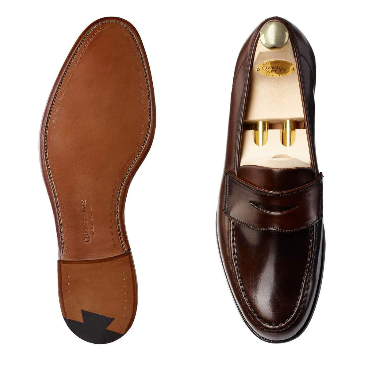 Harvard Dark Brown Cordovan | Crockett & Jones – Crockett & Jones US