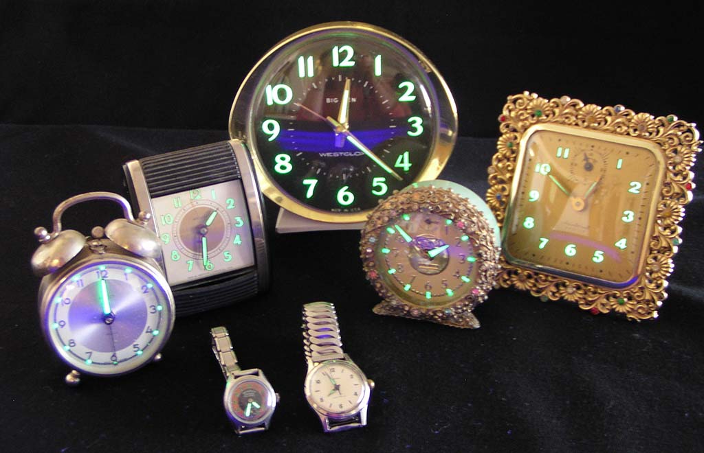 Radium timepieces