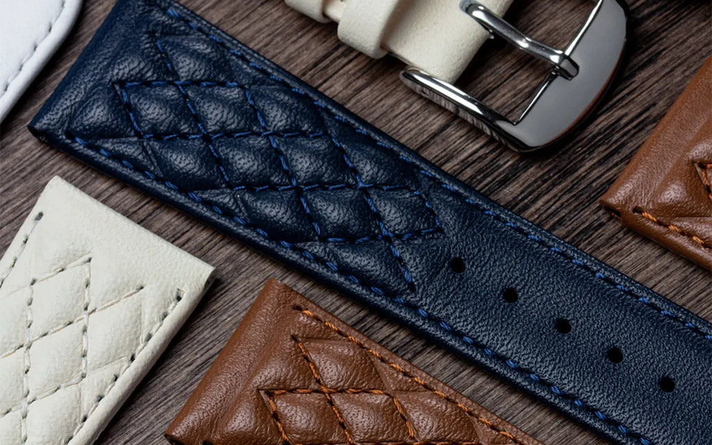 Quilted Leather Strap