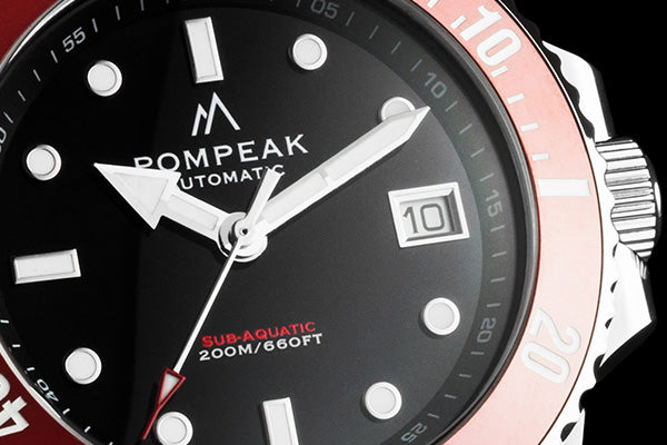 Pompeak watches Sub Aquatic Dial