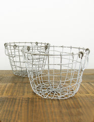 Rustic Wire Basket | Buy Rustic Homeware | The Den & Now