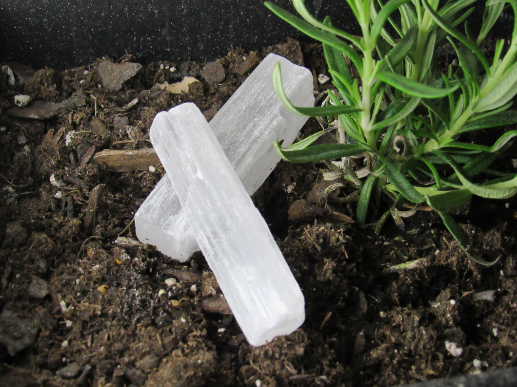 Selenite-All Natural Stone-100% Natural by Regal Elements