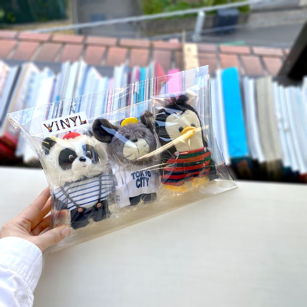 カバのぬいぐるみ TINY ZOO タイニーズー タグ付き 昭和購入当時品