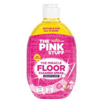  Stardrops - The Pink Stuff - The Miracle Power Foaming Toilet  Cleaner - 2 Treatments - Self Activating Pink Foam : Health & Household