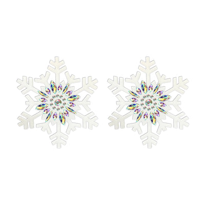 Glitz Nips Let it Snow Jeweled Snowflake Pasties