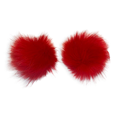 Stash Buns: Secret Stash Clip on Buns (Red)