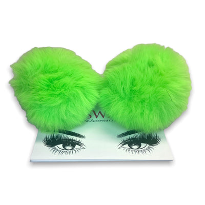 Stash Buns: Secret Stash Clip on Buns (Green)