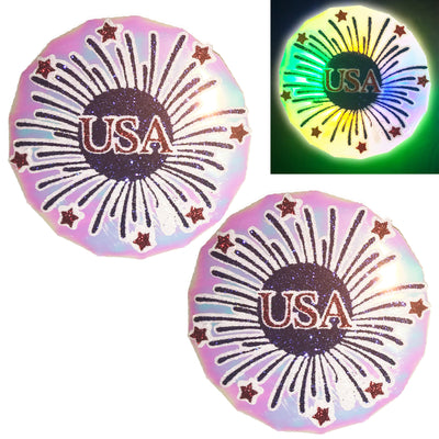 LED Nipple Pasties-July 4th Clickers by Sasswear - Sasswear