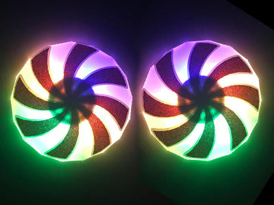 LED Nipple Pasties-Candy Clickers by Sasswear - Sasswear