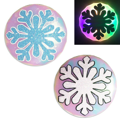 LED Nipple Pasties-Snowflake Clickers by Sasswear - Sasswear