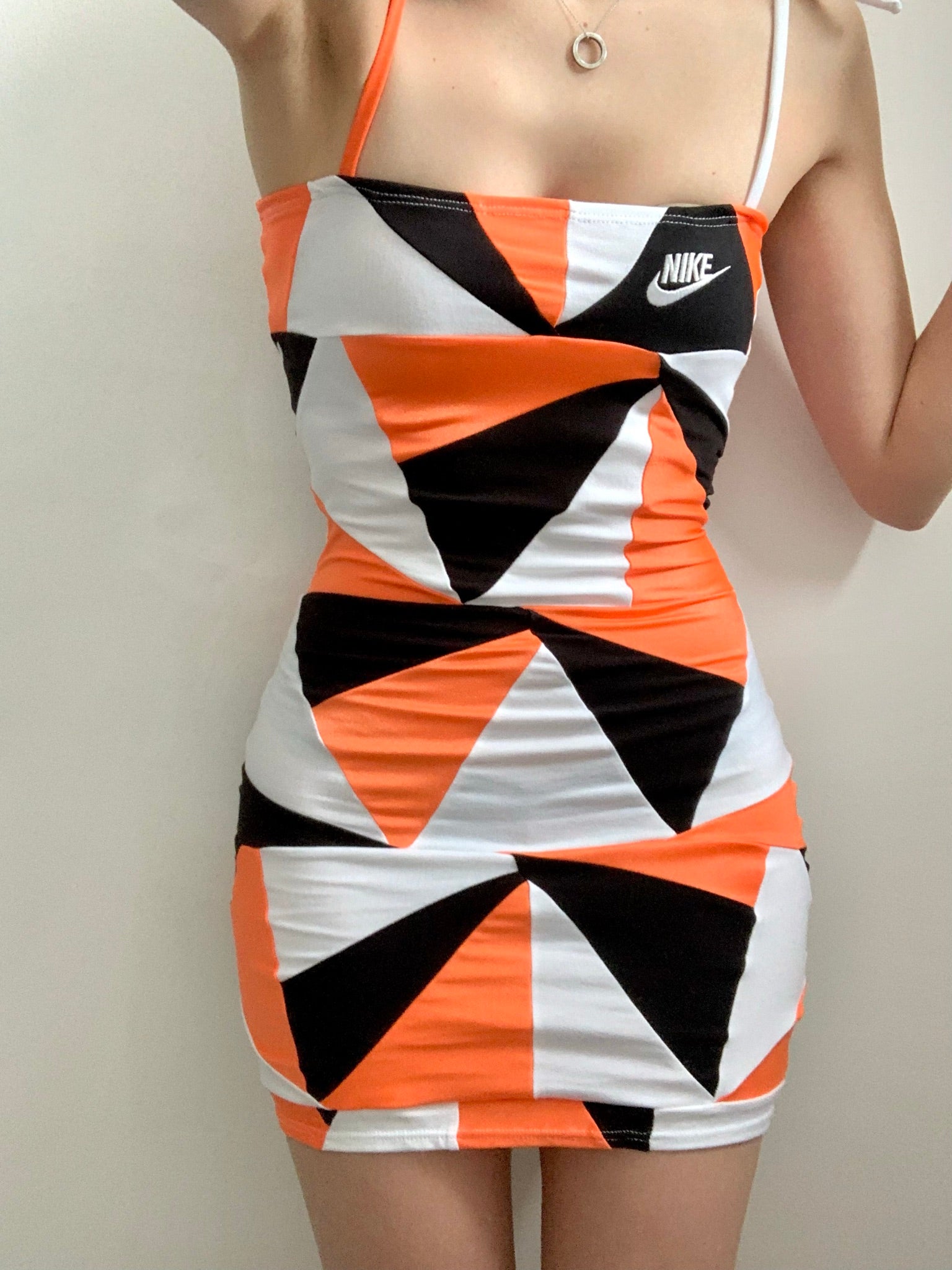 reworked nike dress