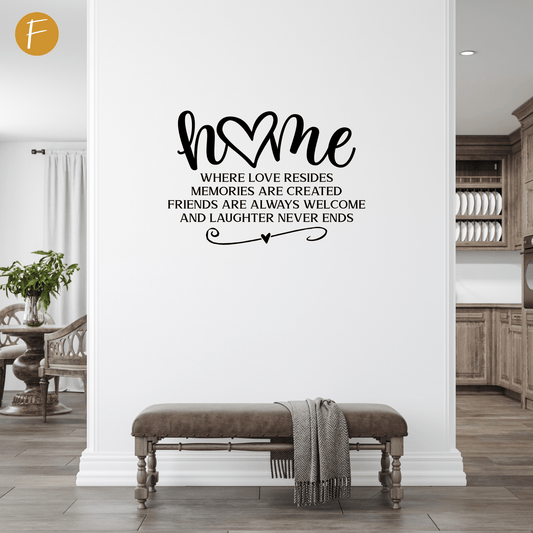 Vinyl Decal | Christ Is The Head Of This Home – Filled With The Word