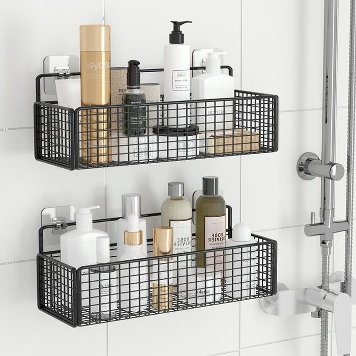 bathroom corner shelves no drilling