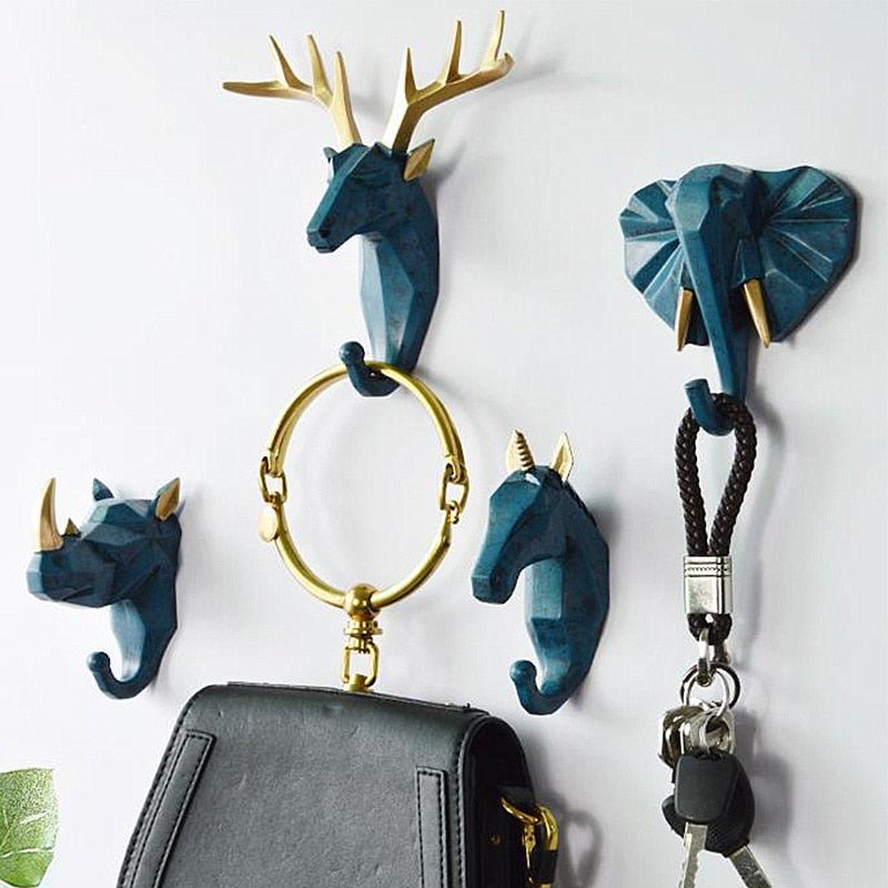 Wooden Animal Wall Hook - Living Simply House