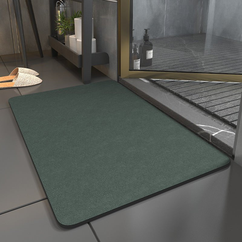 Patterned Quick Dry Bathroom Mat