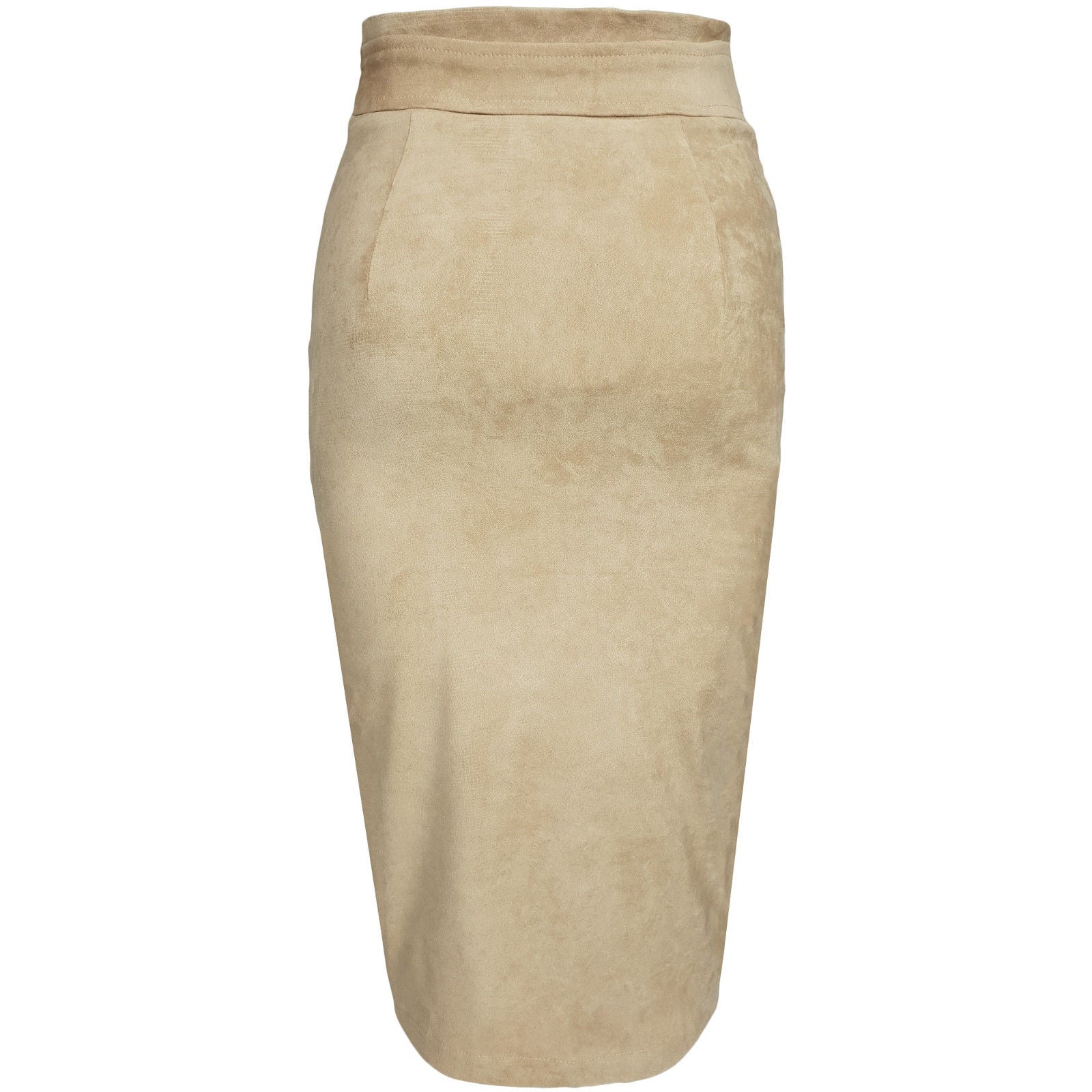 Emine Suede Skirt Cream - NewAgeRebel.com