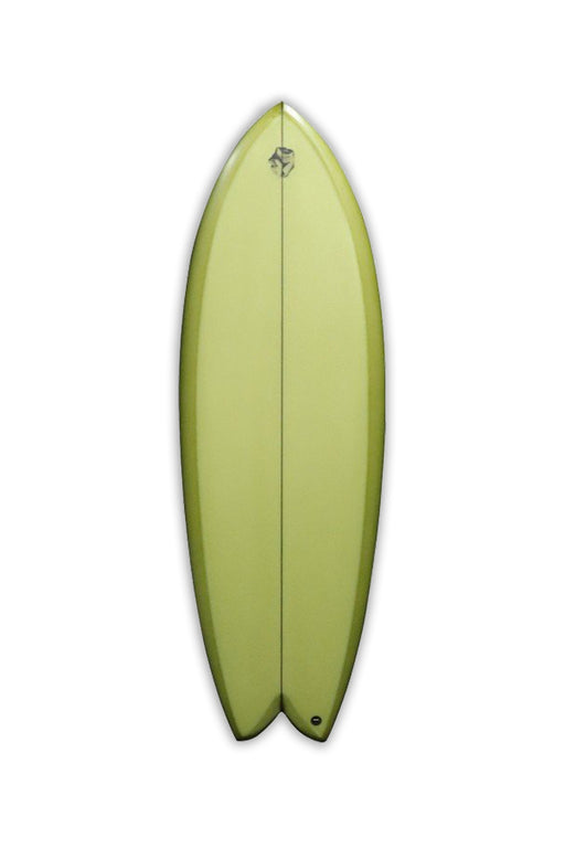 Derrick Disney Surfboards Twinzer Fish 5'4-20-2 1/2 Stock — Resin 