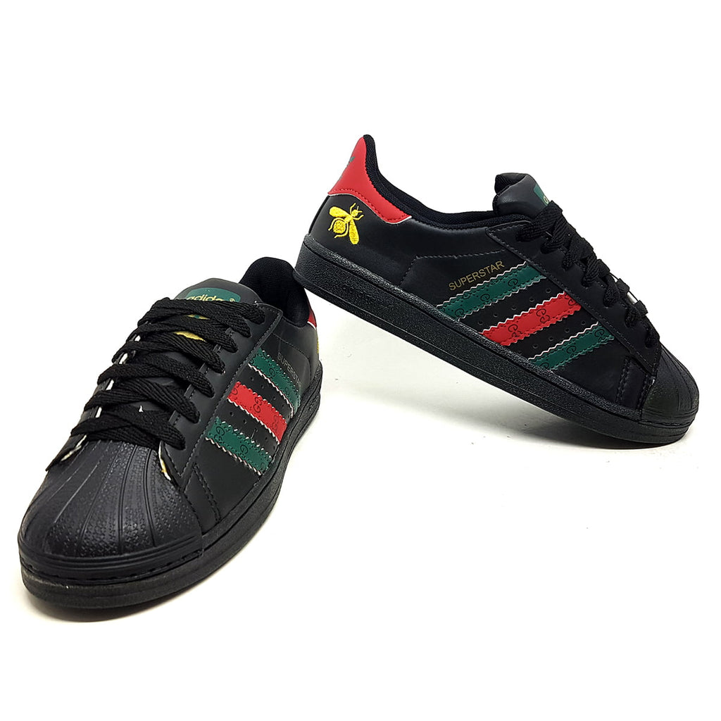 tenis adidas superstar gucci