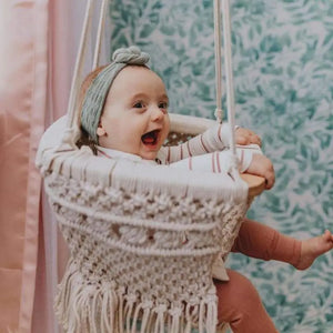 Baby Macrame Swing - Cheeky Baby Boutique Rome