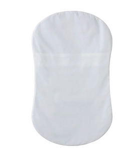 BassiNest® Fitted Sheet 100% Organic Cotton- White